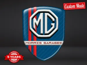 MG Pegatinas Logo Negocio Profesional Diseño Resistente